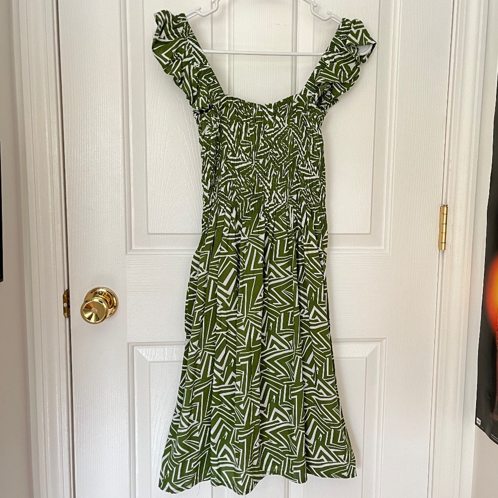 NWOT brand new green sundress